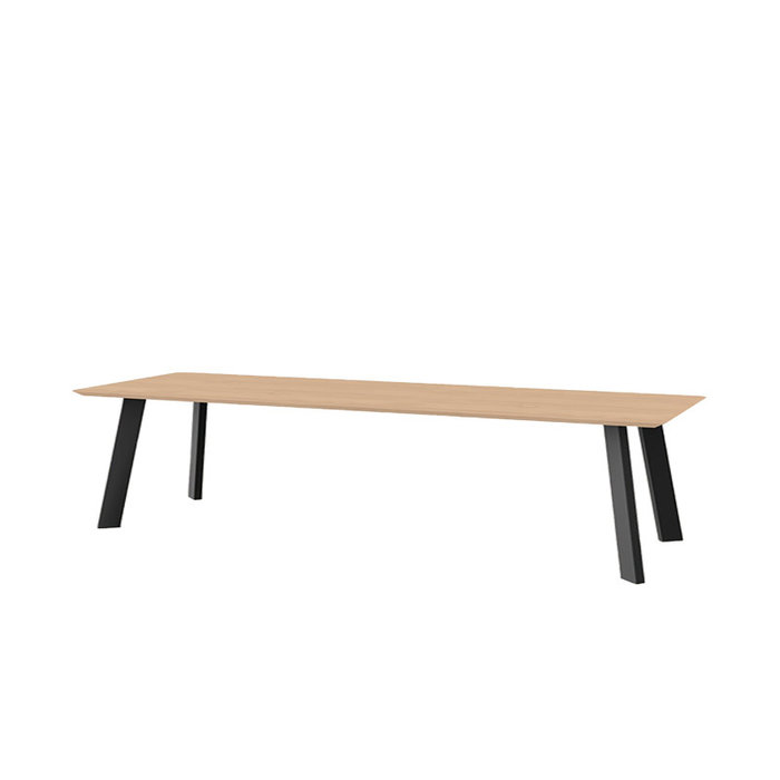 Studio Henk Table new co rectangulaire - plateau chêne clair naturel