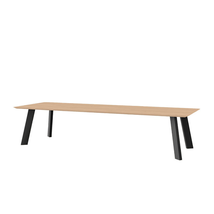 Studio Henk Table new co rectangulaire - plateau chêne clair naturel