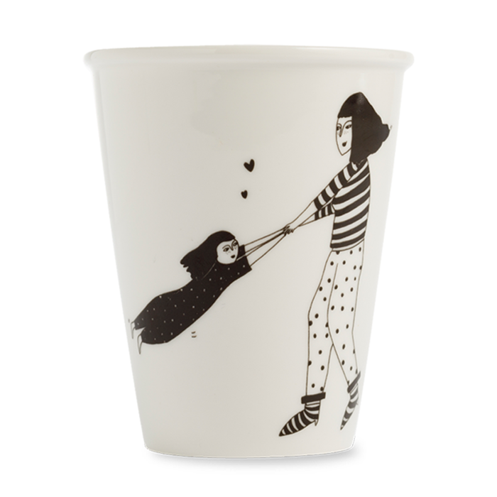 helen b Beker Print - Spinning Around - Helen b