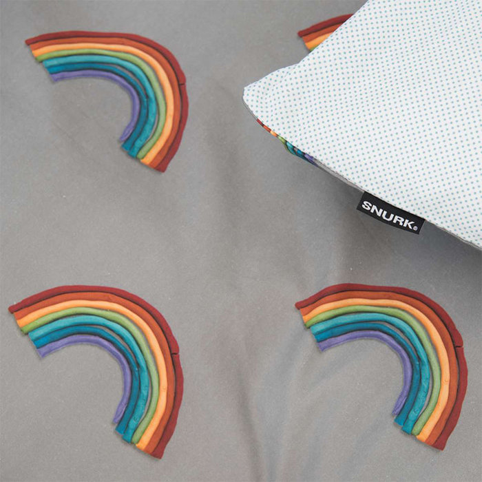 SNURK beddengoed Housse de couette Claybow 1p