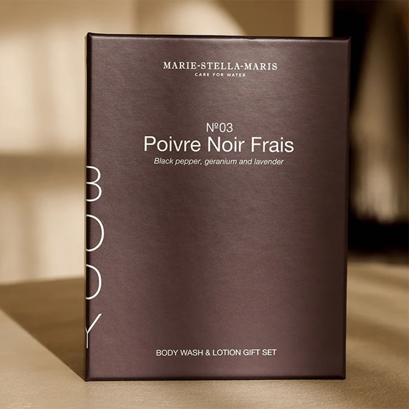 Marie-Stella-Maris Giftbox Body Poivre Noir Frais - 2x300 ml