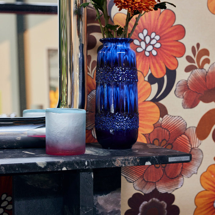 HKliving Theelichthouder in glas Ø9 cm