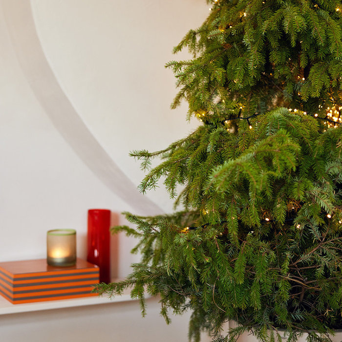 HKliving Photophore en verre Ø9 cm