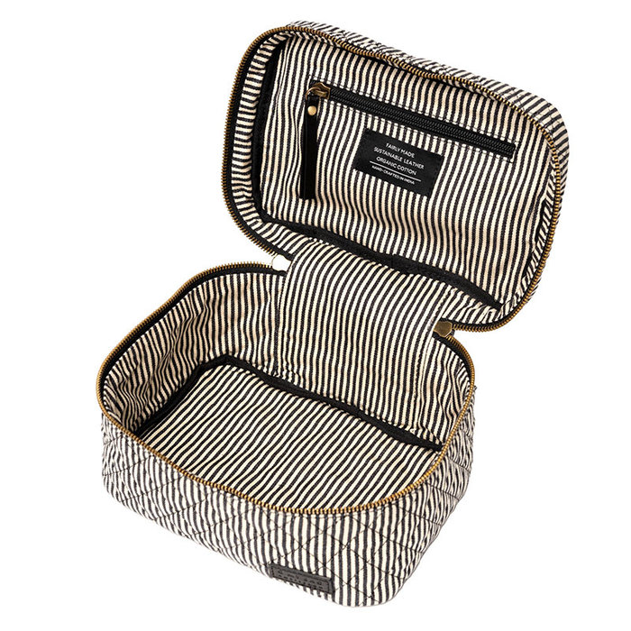 O MY BAG Trousse de maquillage Elise Cotton/ Leather - O MY BAG
