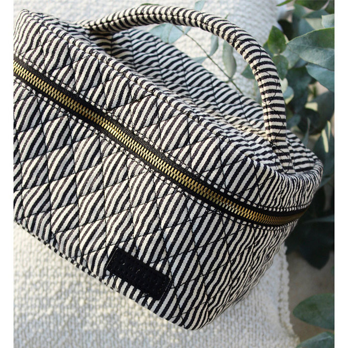 O MY BAG Trousse de maquillage Elise Cotton/ Leather - O MY BAG