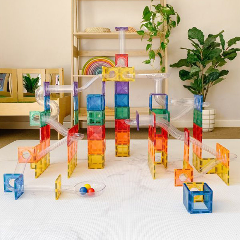 Connetix Tiles Knikkerbaan set 92 stuks
