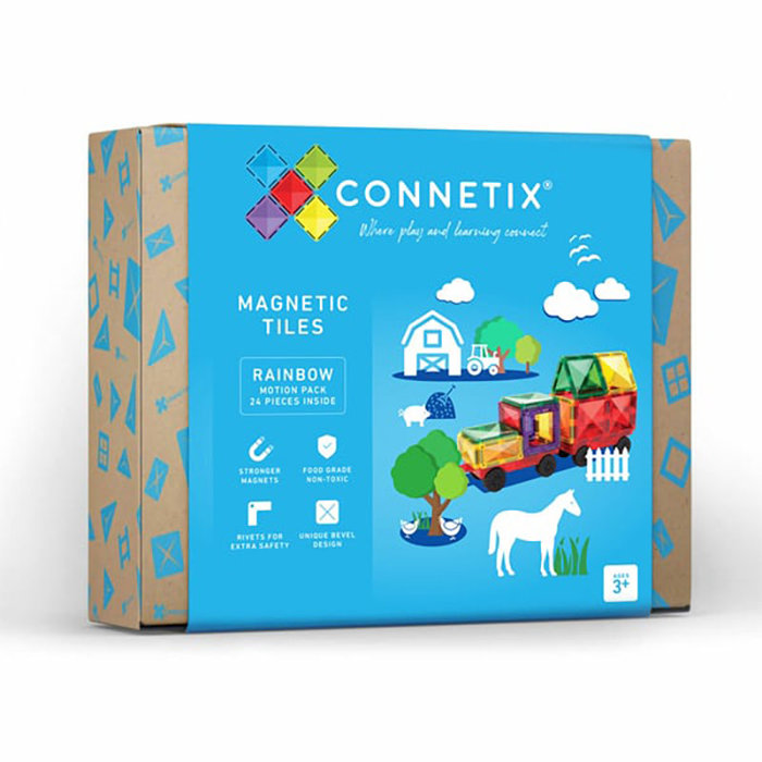 Connetix Tiles Auto Set (24 stuks) - Connetix Tiles