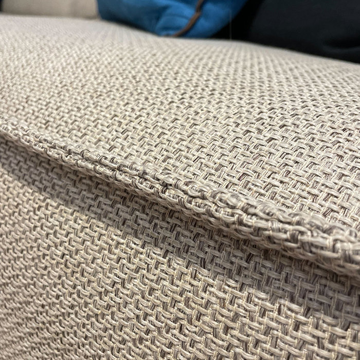 Fest Amsterdam Edge sofa - 3 seater + pouf - Polvere beige 21