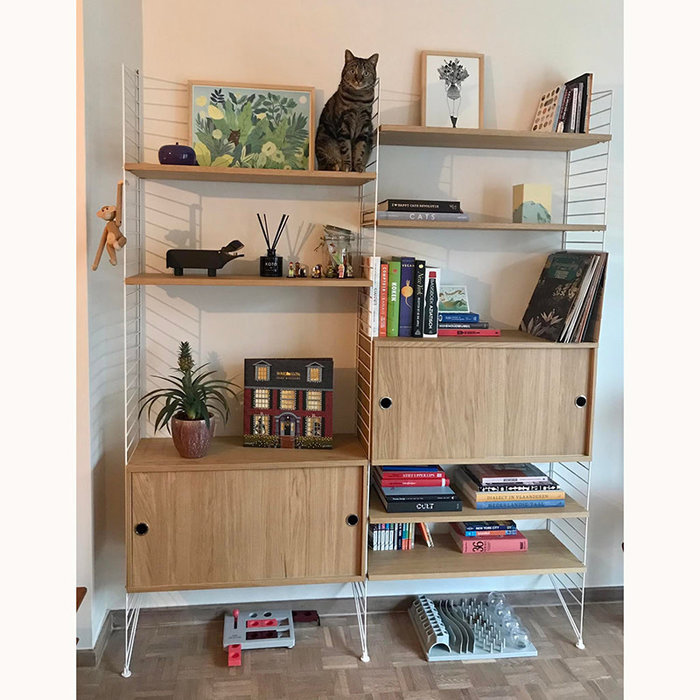 String Wandconfiguratie 60 - Woonkamer