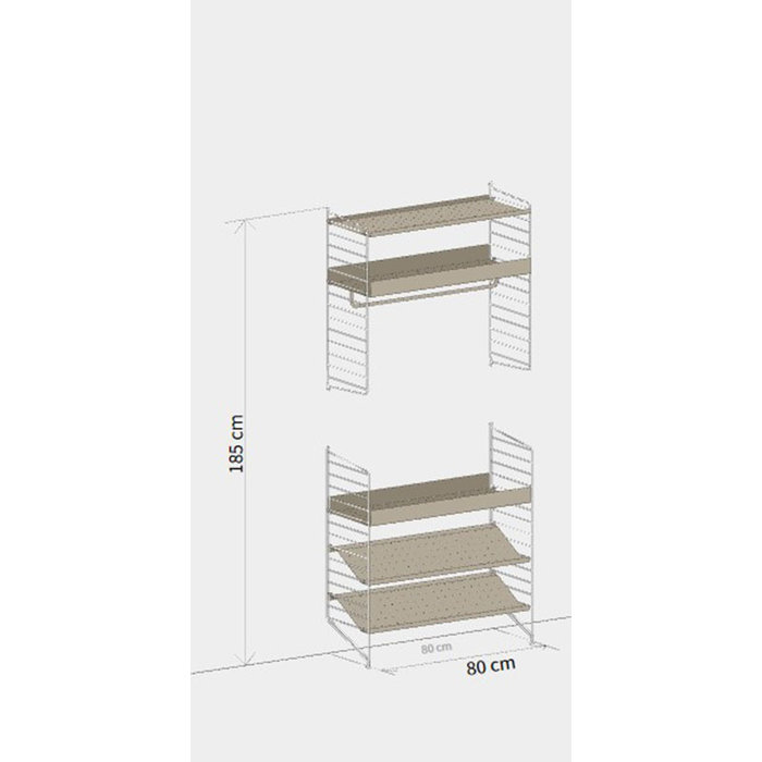 String Configuration murale 62 - Couloir