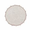 Lorena Canals Bubbly Vintage Nude - tapis en coton lavable Ø120 cm