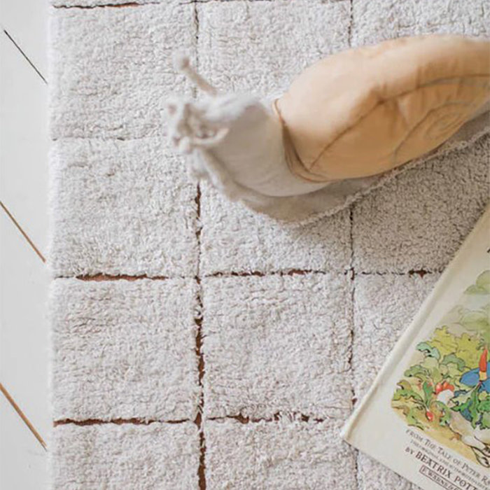 Lorena Canals Mosaic S - tapis en coton lavable 120 x 160 cm