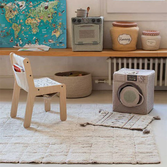 Lorena Canals Mosaic S - tapis en coton lavable 120 x 160 cm