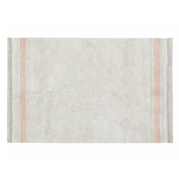 Lorena Canals Gastro Rose XS - tapis en coton lavable 90 x 130 cm