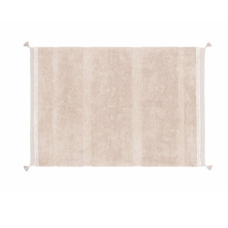 Lorena Canals Bloom Rose XS - tapis en coton lavable 90 x 130 cm