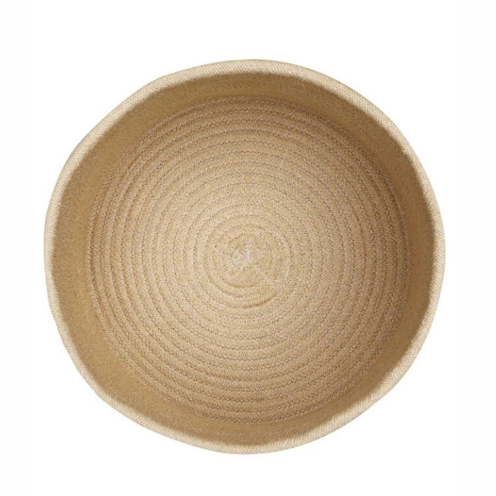 Lorena Canals Panier de rangement Gram Golden Ø 35 x 20 cm