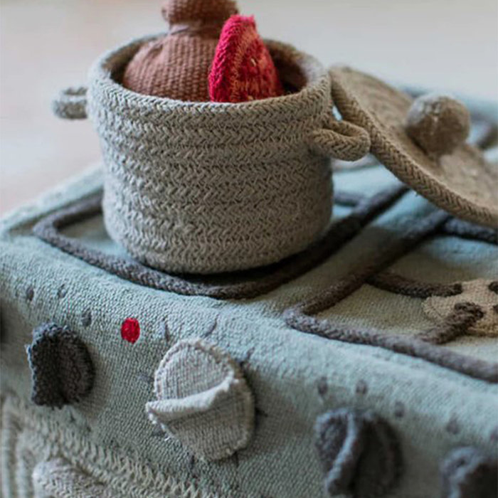 Lorena Canals Panier de rangement Play kitchen