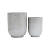 House Doctor Bloempot Pho - Grijs (Set van 2)