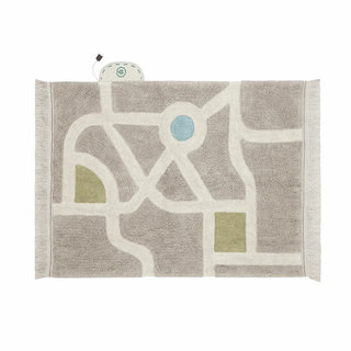 Lorena Canals Eco city speeltapijt - wasbaar tapijt katoen 120 x 170 cm