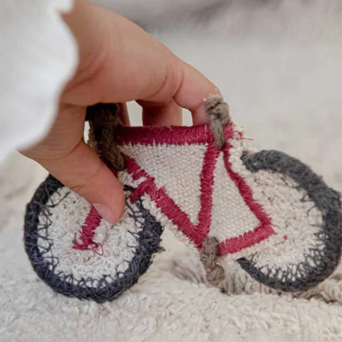 Lorena Canals Tapis de jeu Eco city - tapis en coton lavable 120 x 170 cm