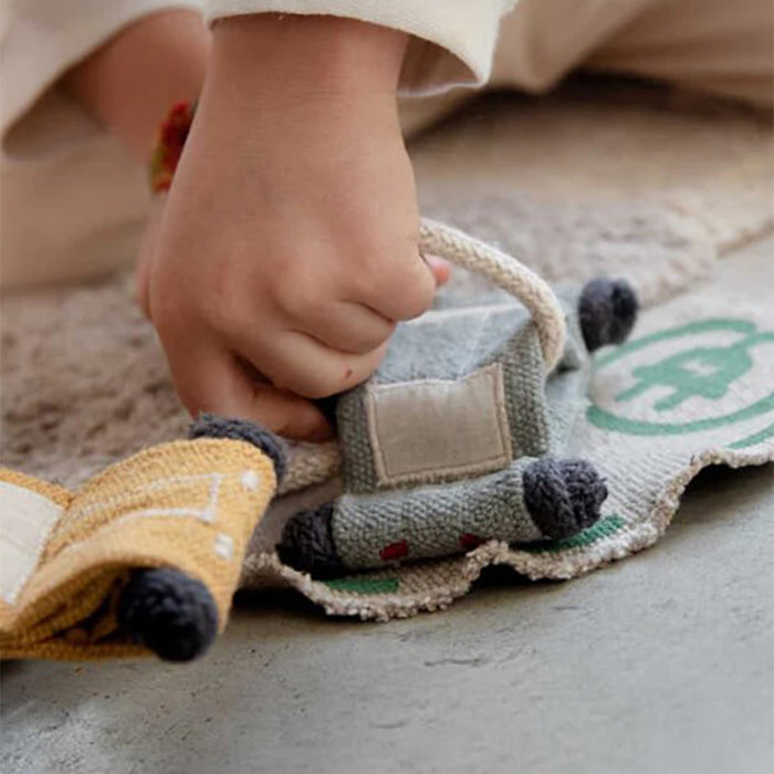 Lorena Canals Eco city speeltapijt - wasbaar tapijt katoen 120 x 170 cm