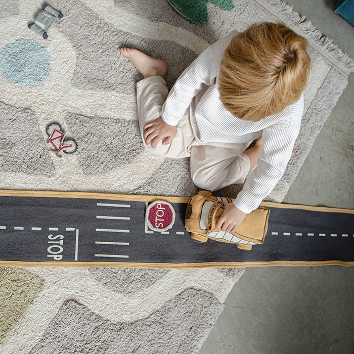 Lorena Canals Soft toy Ride & Roll Schoolbus