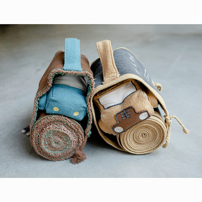 Lorena Canals Bus scolaire Soft toy Ride & Roll