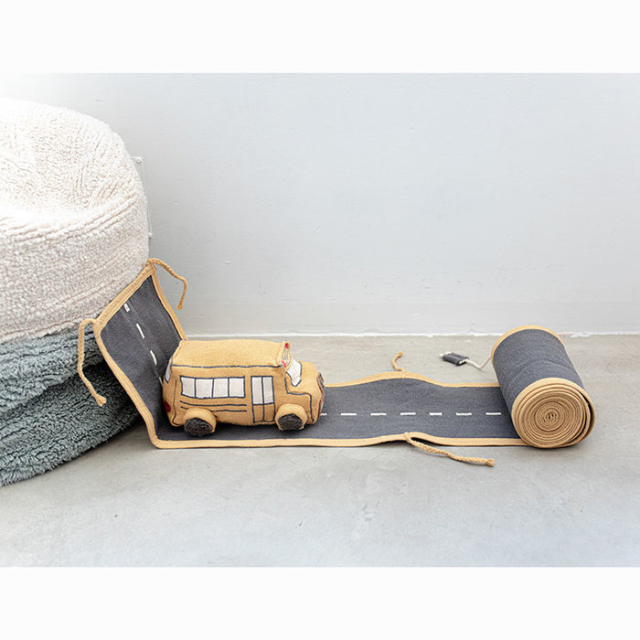 Lorena Canals Bus scolaire Soft toy Ride & Roll