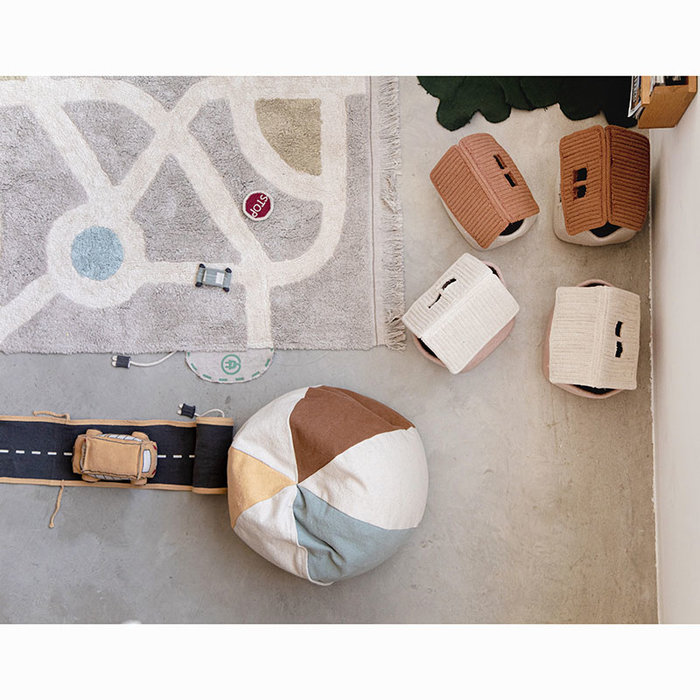 Lorena Canals Bus scolaire Soft toy Ride & Roll