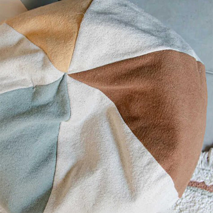 Lorena Canals Strandbal - wasbare poef katoen Ø 45 x 50 cm