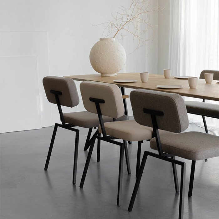 Studio Henk Ode dining chair - black frame - Studio Henk