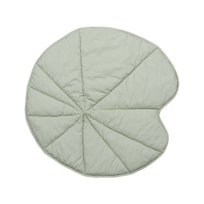 Lorena Canals Speelmat waterlelie Olive - wasbaar tapijt katoen