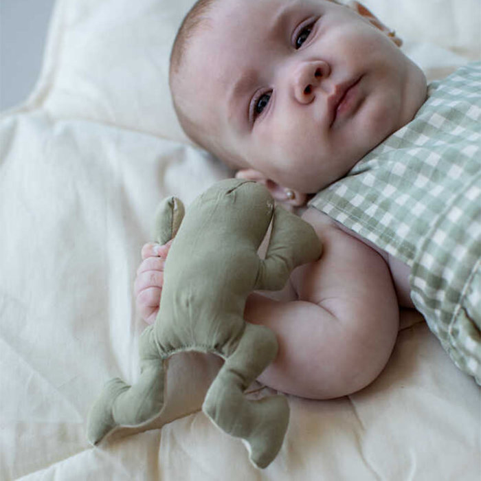 Lorena Canals Tapis de jeu nénuphar Naturel - tapis lavable coton