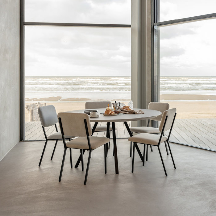 Studio Henk Co dining chair - black frame