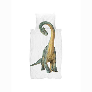 SNURK beddengoed Dino Bronto dekbedovertrek 1p