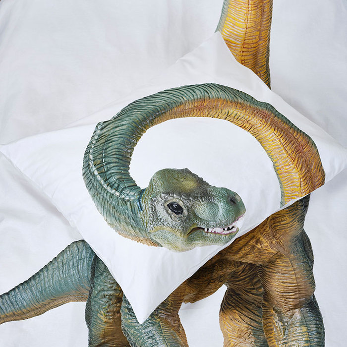SNURK beddengoed Housse de couette Dino Bronto 1p