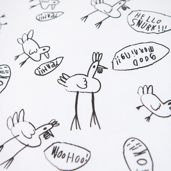 SNURK beddengoed Housse de couette Early Birds 1p