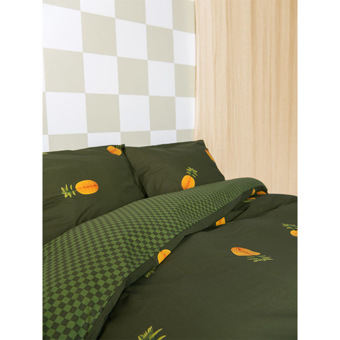 SNURK beddengoed Housse de couette Ananas 2p
