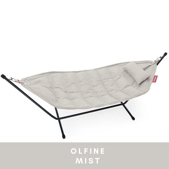 Fatboy Headdemock Superb (cadre noir) + coussin