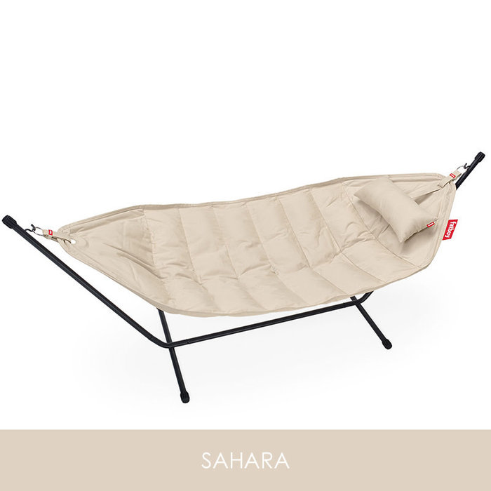 Fatboy Headdemock Superb (cadre noir) + coussin