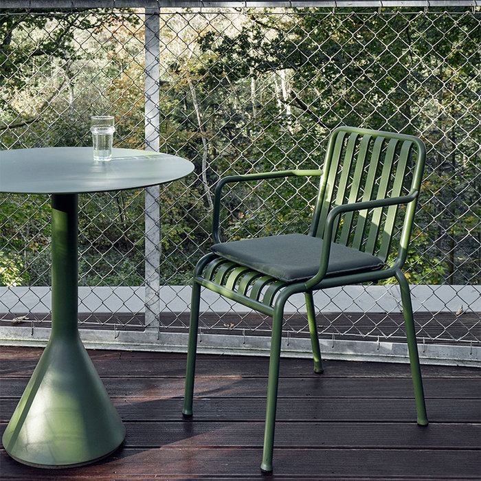 HAY Chaise Palissade avec accoudoirs - HAY