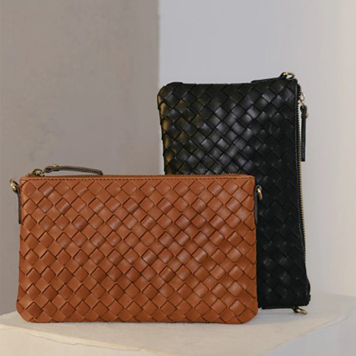 O MY BAG Schoudertas Lexi - Gewoven