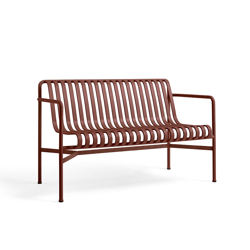 HAY Banc de repas Palissade avec accoudoirs - HAY