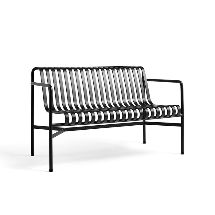 HAY Palissade dining bench with armrest