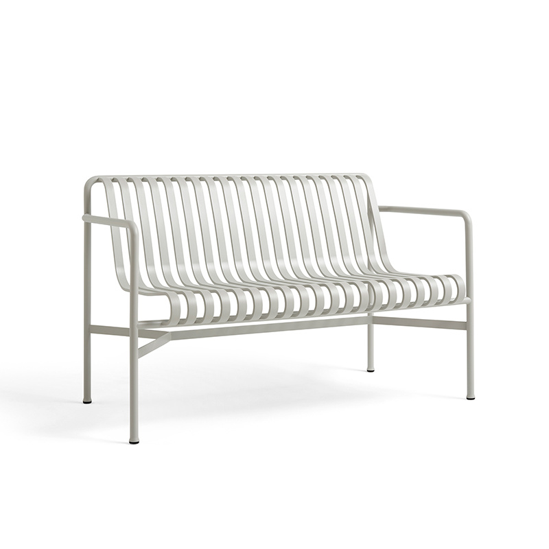 HAY Palissade dining bench with armrest - HAY