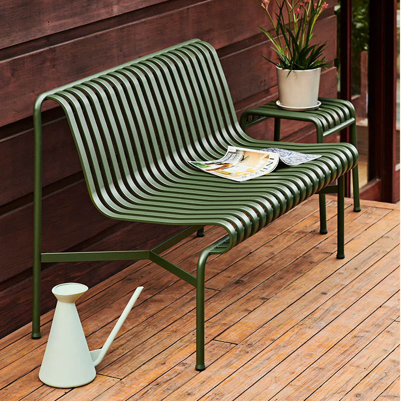 HAY Palissade dining bench without armrest - HAY