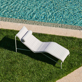 HAY Palissade chaise longue quilted cushion