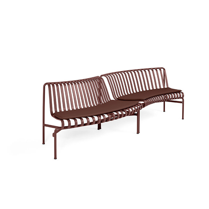 HAY Seat cushions - Palissade park dining  bench  in-out