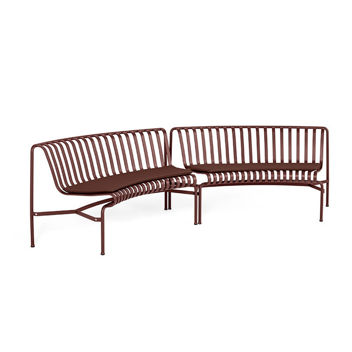 HAY Seat cushions - Palissade park dining  bench  in-in