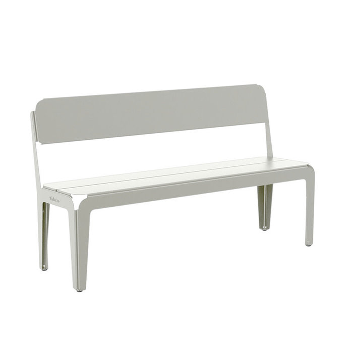 Weltevree Bended bench met rugleuning